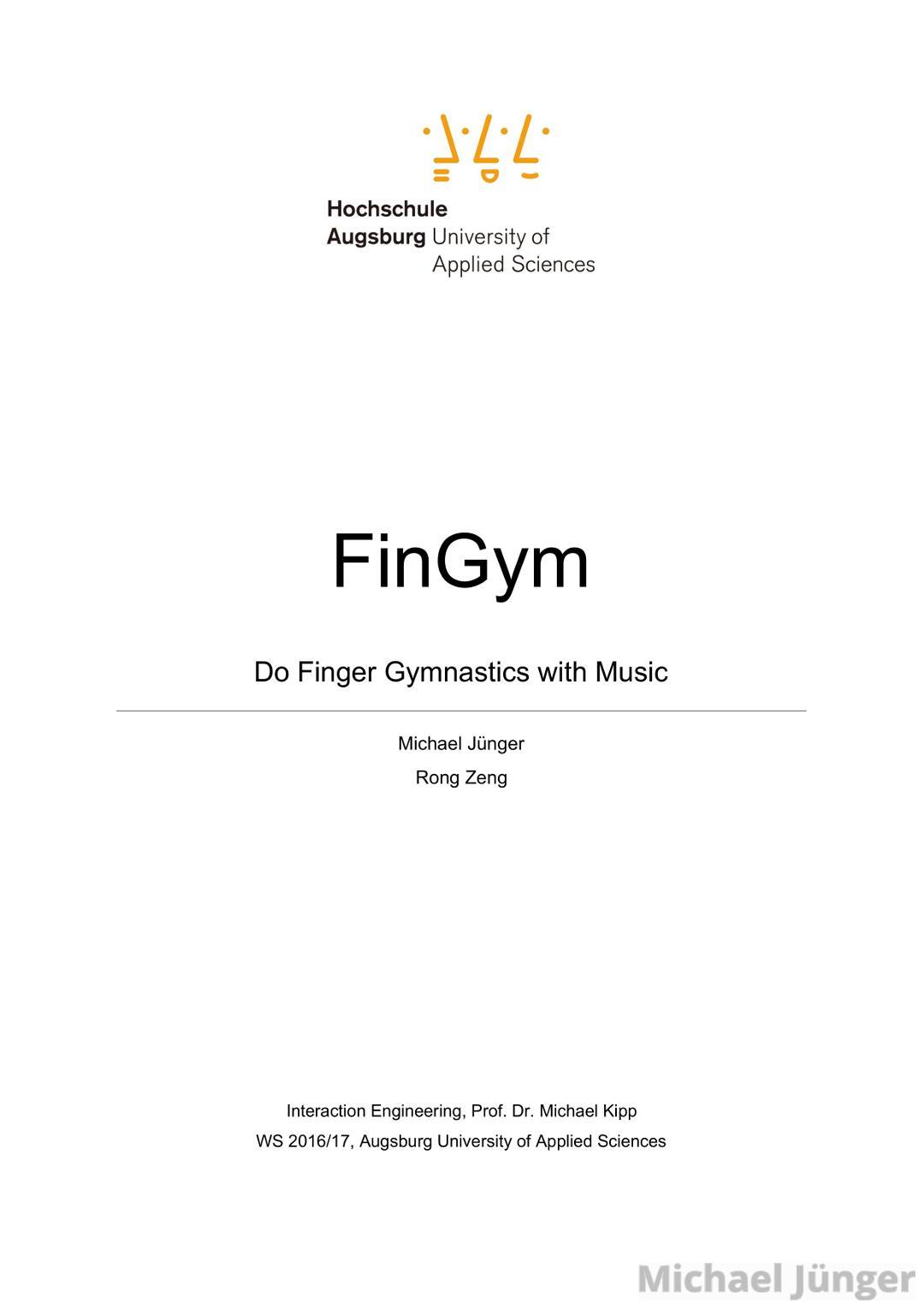 FinGym Report